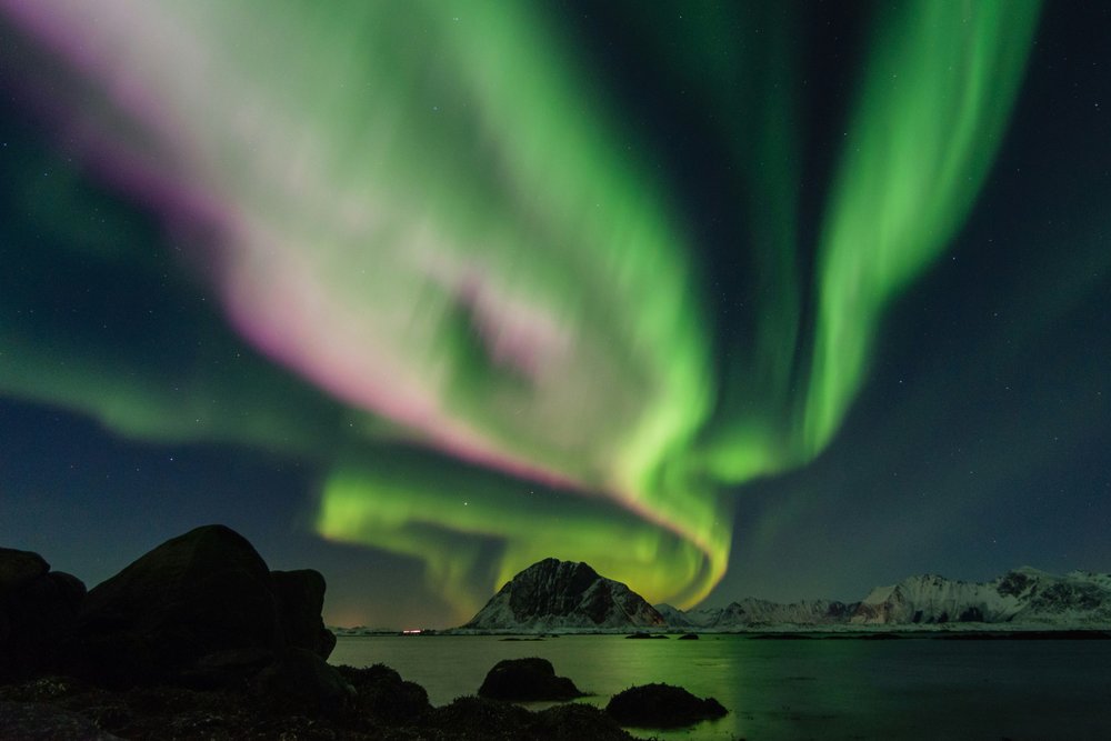 Lofoten Islands mountain peaks and fishing villages