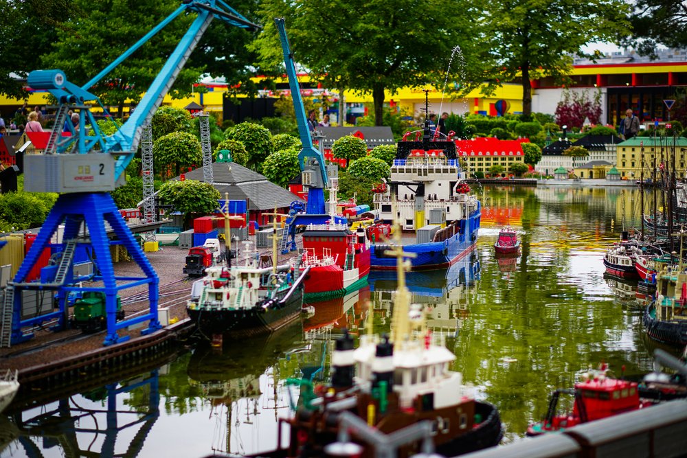 Legoland theme park in Billund